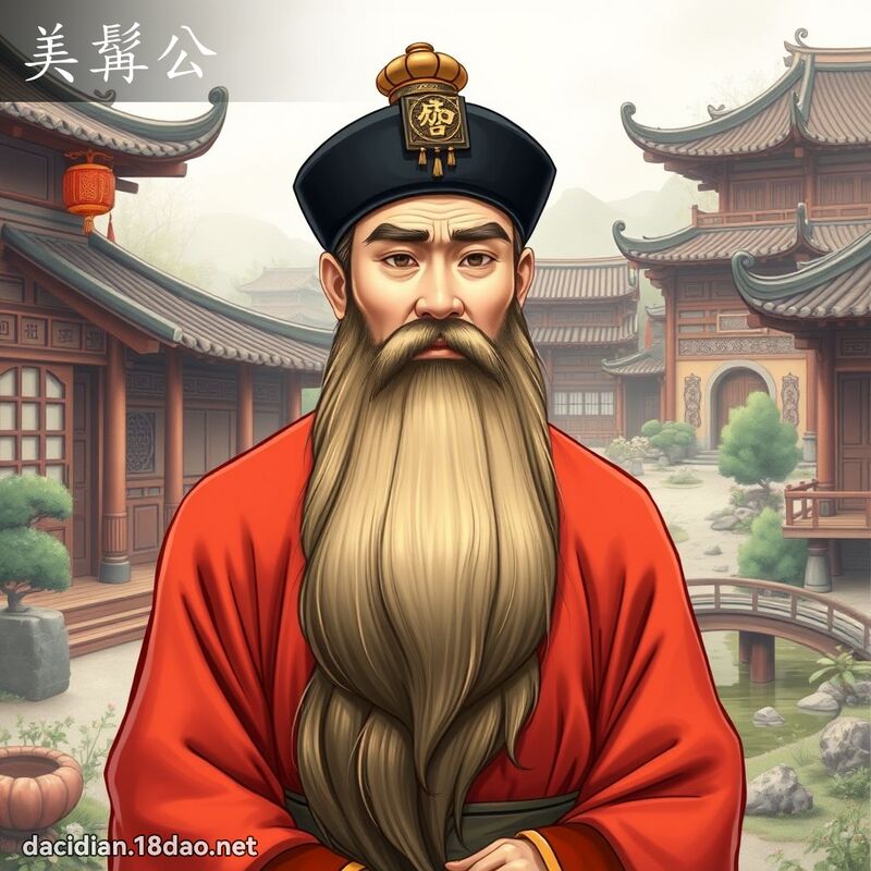 美髯公 - 国语大辞典配图