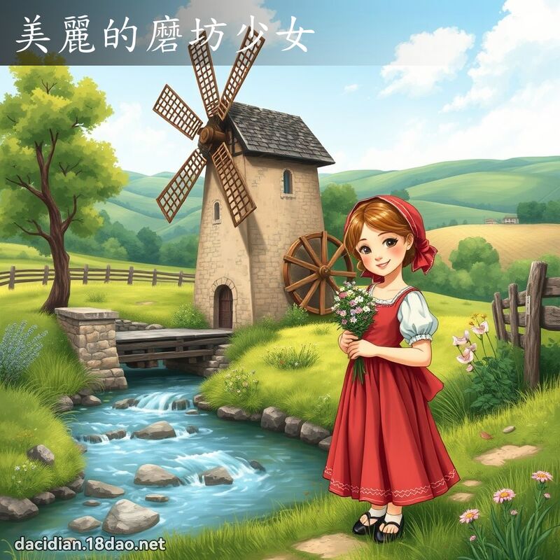 美麗的磨坊少女 - 國語大辭典配圖