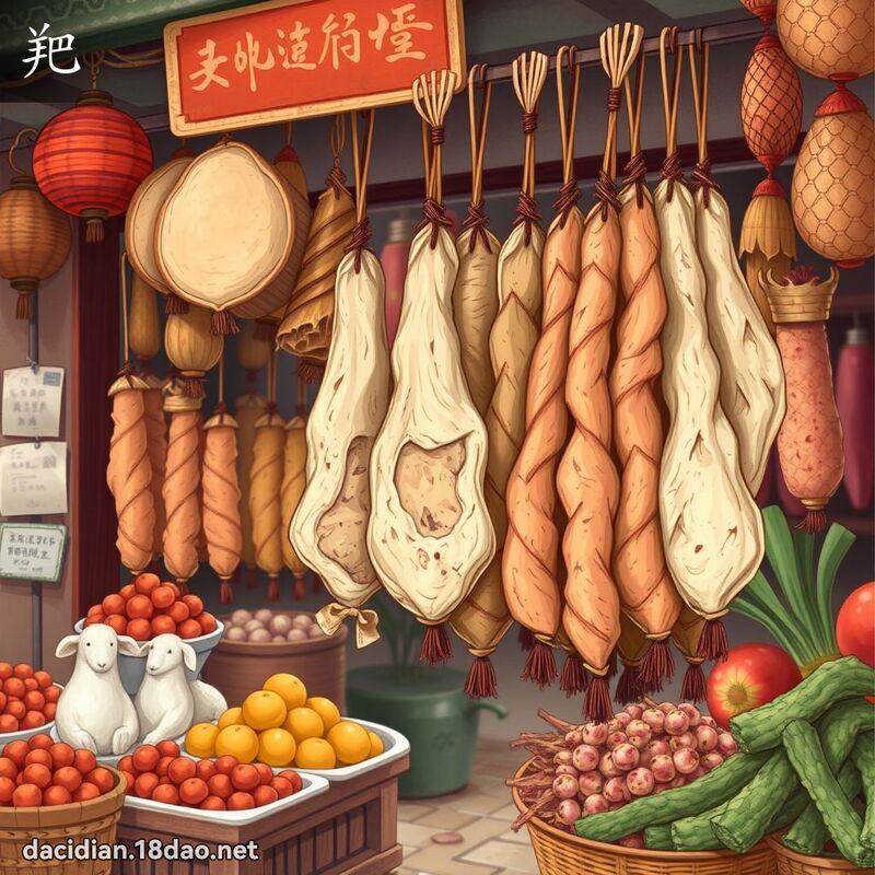羓 - 国语大辞典配图