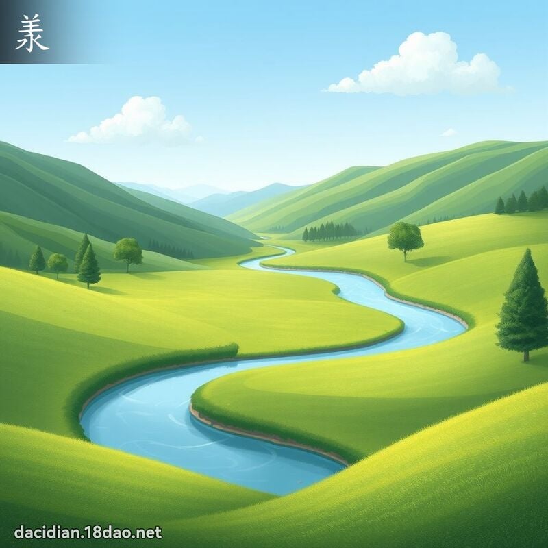 羕 - 国语大辞典配图