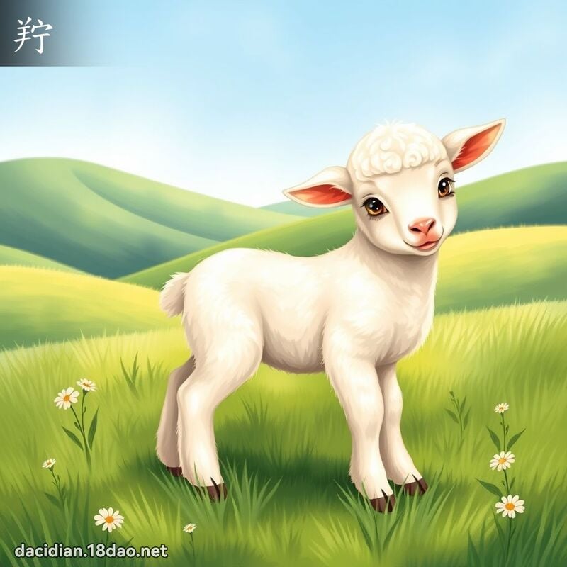 羜 - 國語大辭典配圖