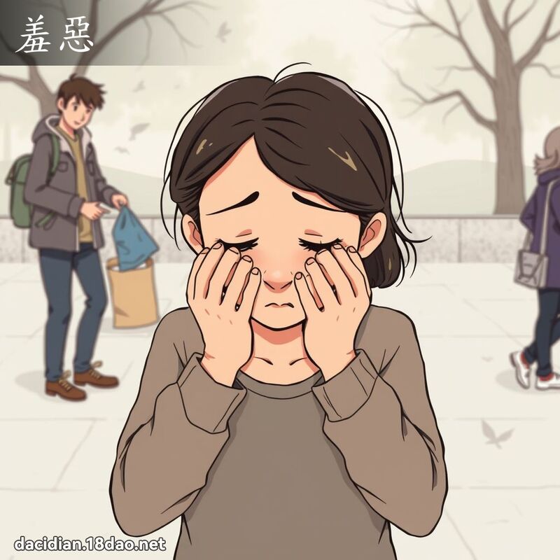 羞恶 - 国语大辞典配图