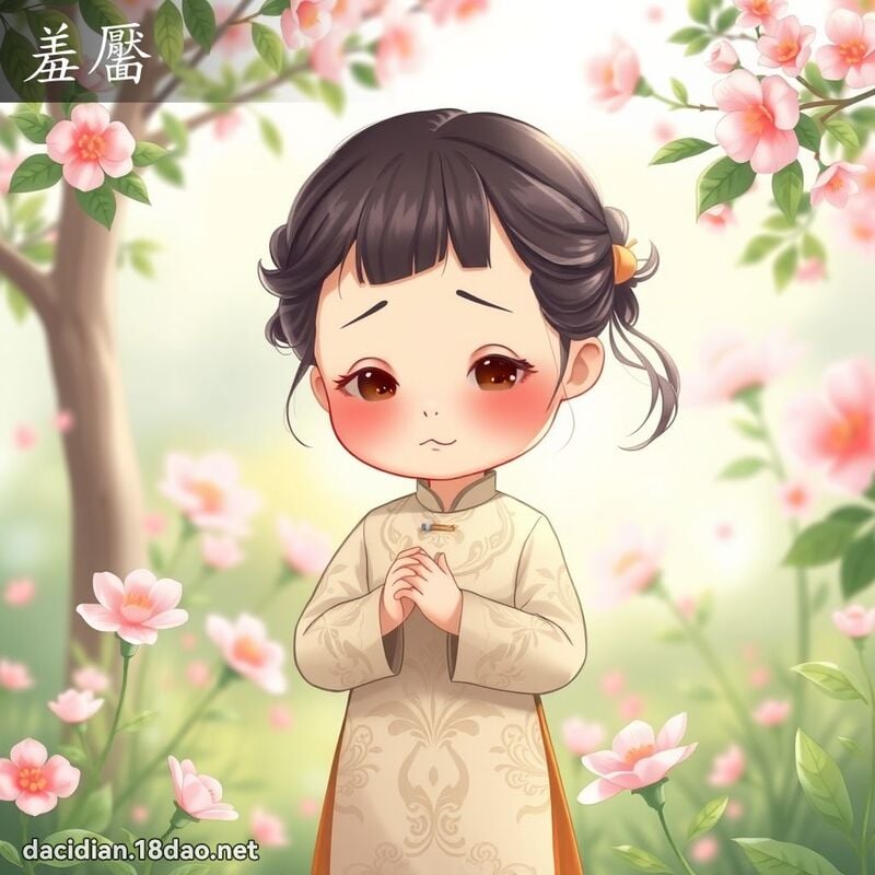 羞靨 - 国语大辞典配图