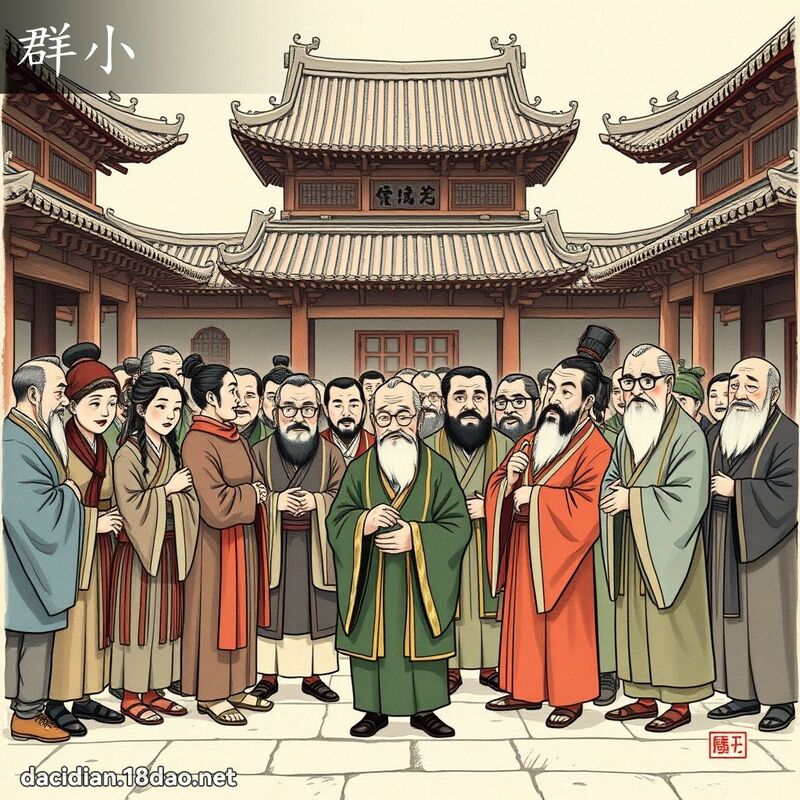 群小 - 国语大辞典配图