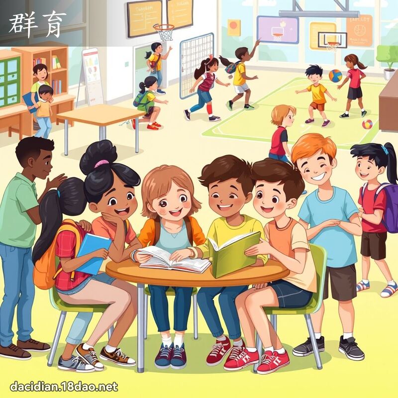 群育 - 国语大辞典配图