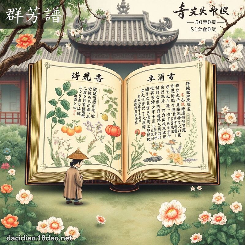 群芳谱 - 国语大辞典配图