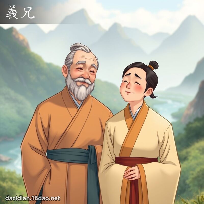 義兄 - 國語大辭典配圖