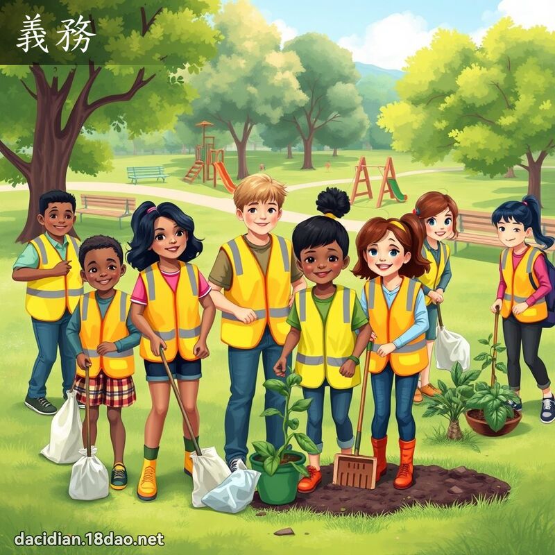 義務 - 國語大辭典配圖