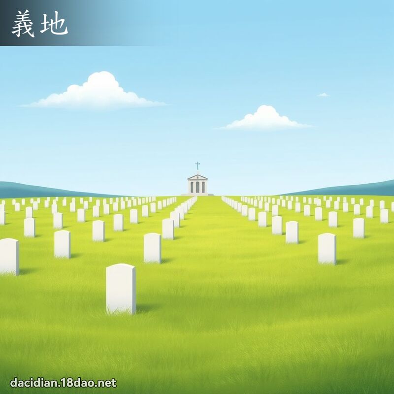 义地 - 国语大辞典配图