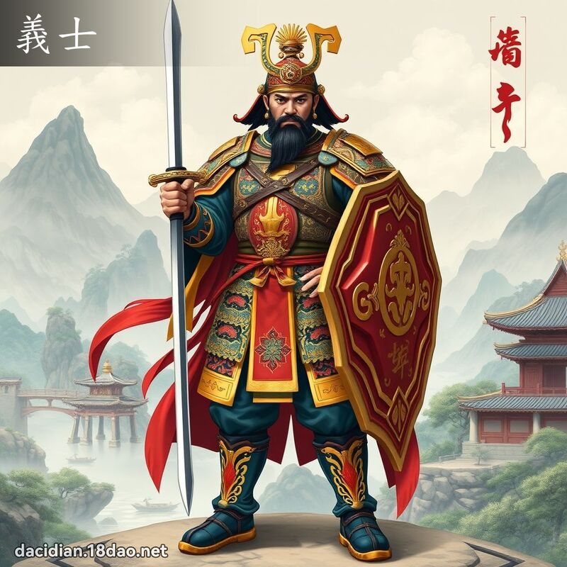 義士 - 國語大辭典配圖