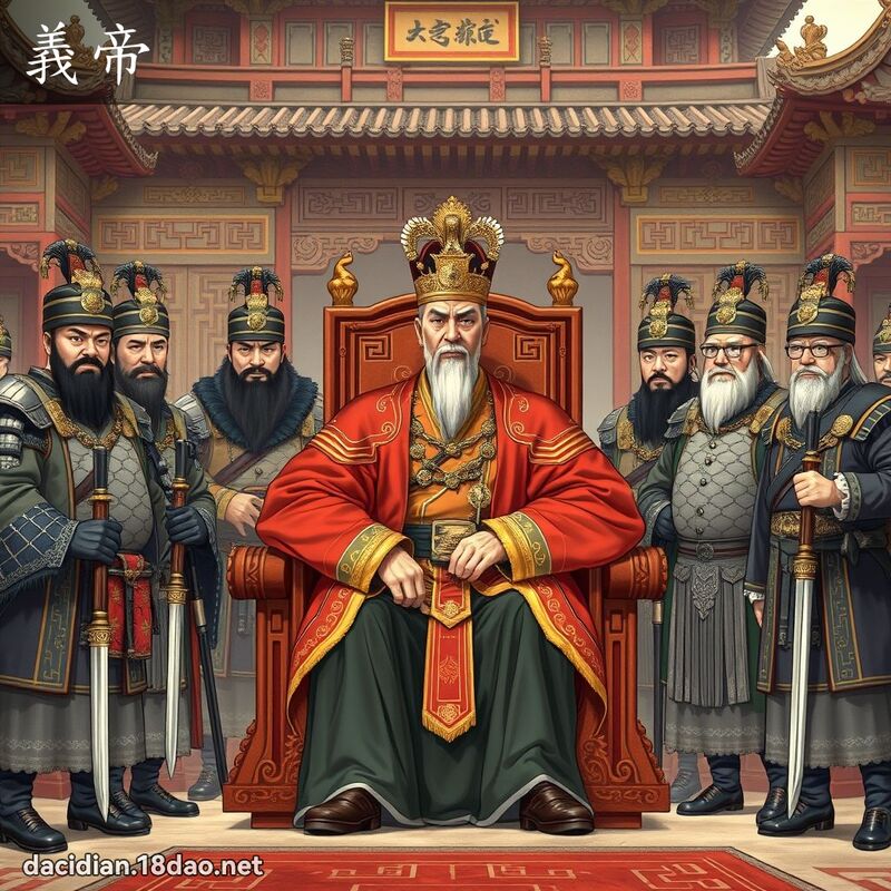 義帝 - 國語大辭典配圖