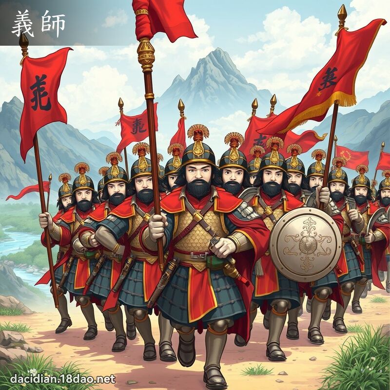 义师 - 国语大辞典配图