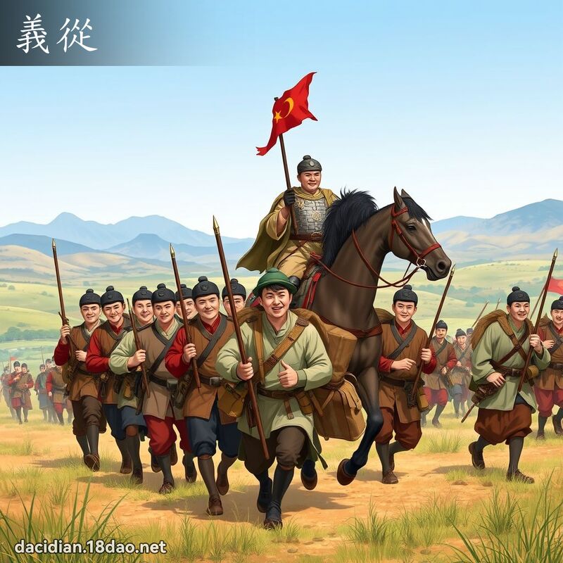 義從 - 國語大辭典配圖