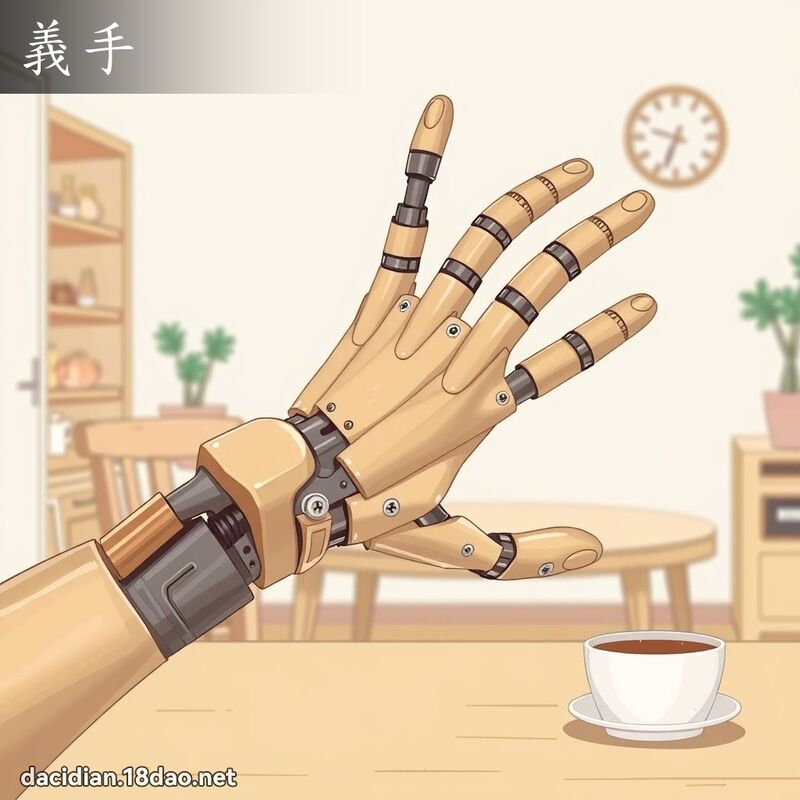義手 - 國語大辭典配圖