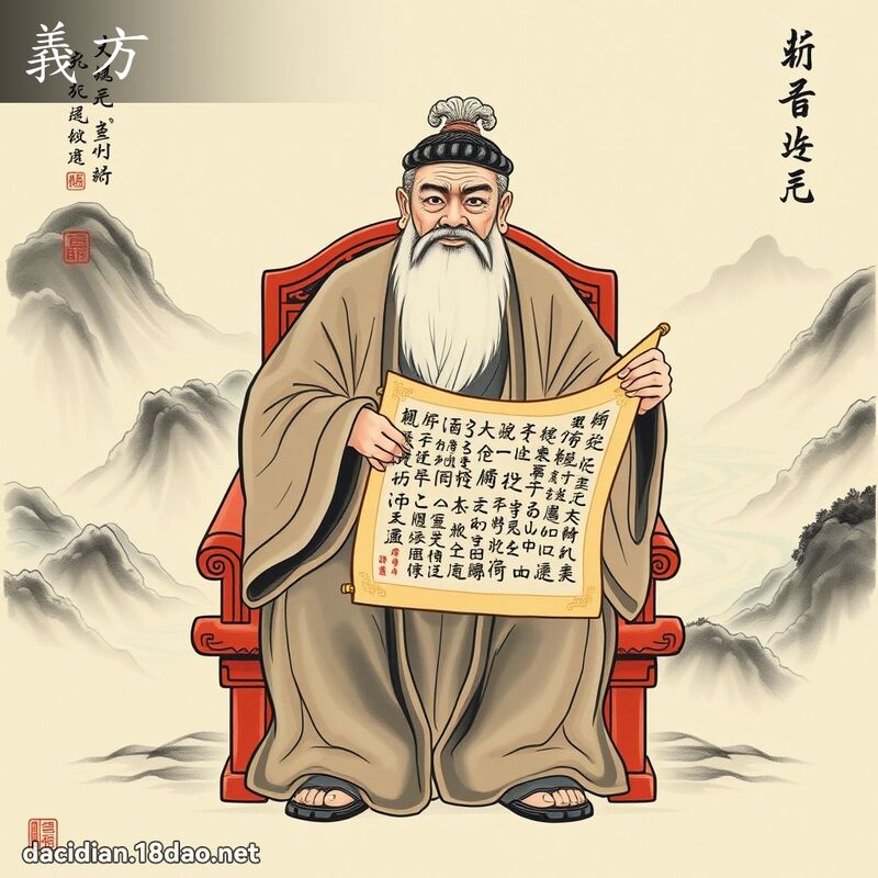 義方 - 國語大辭典配圖