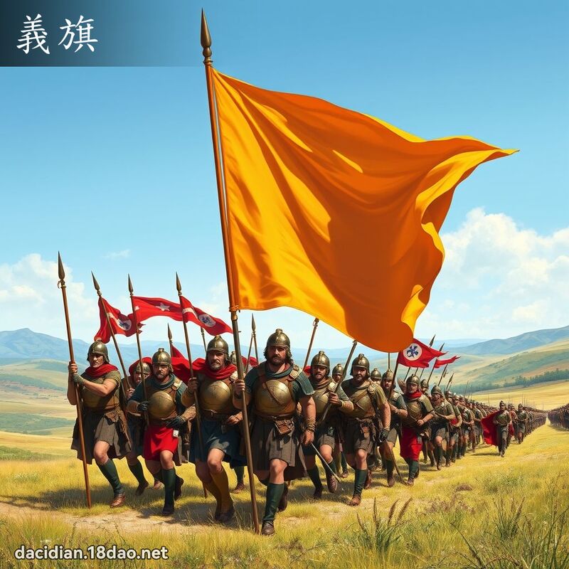 義旗 - 國語大辭典配圖