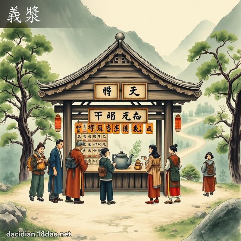 義漿 - 國語大辭典配圖