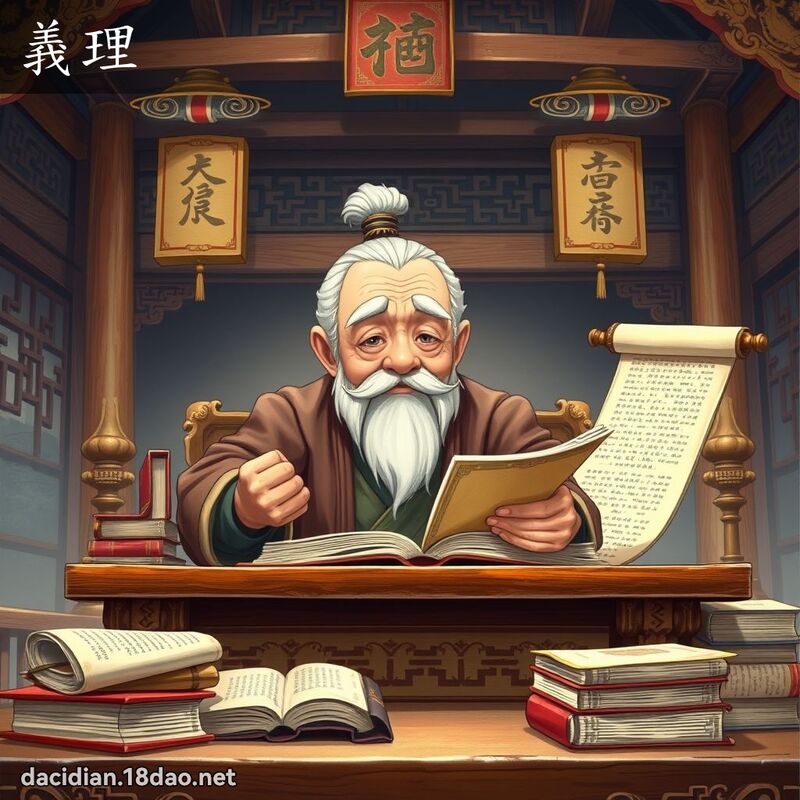 义理 - 国语大辞典配图