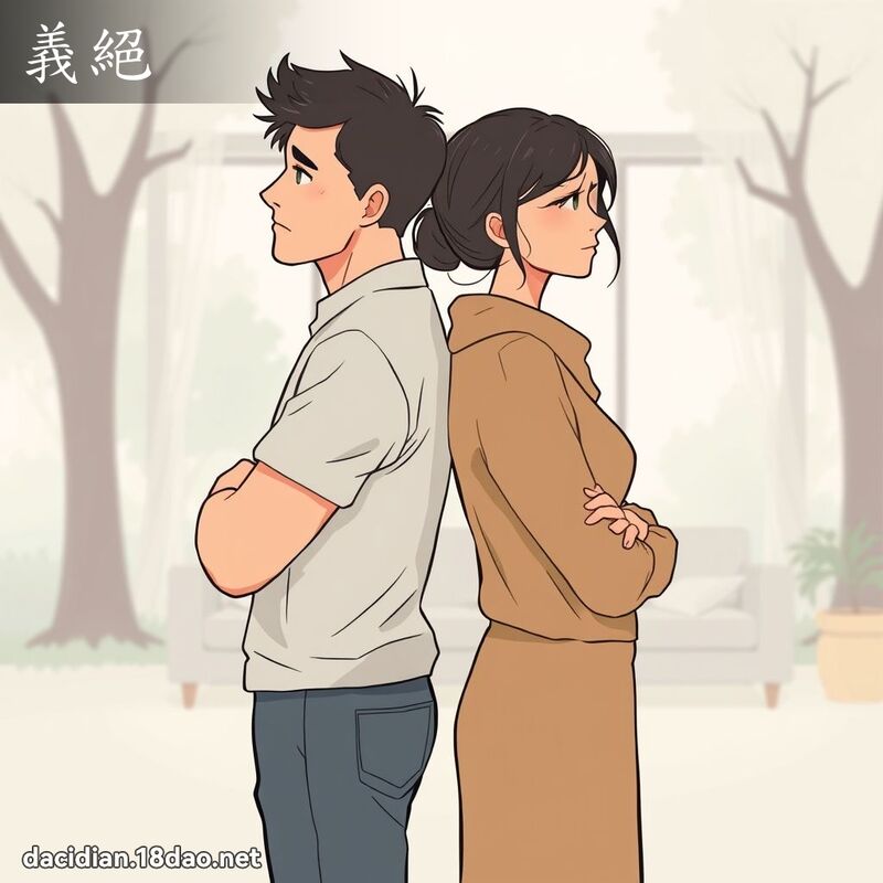 義絕 - 國語大辭典配圖