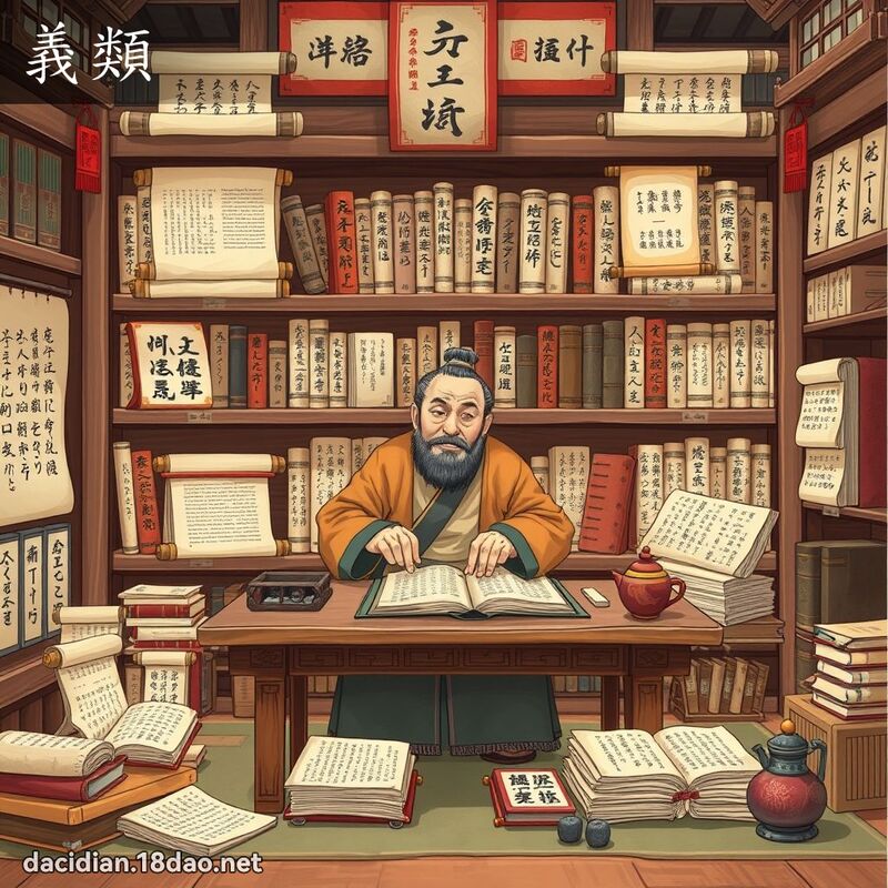 义类 - 国语大辞典配图