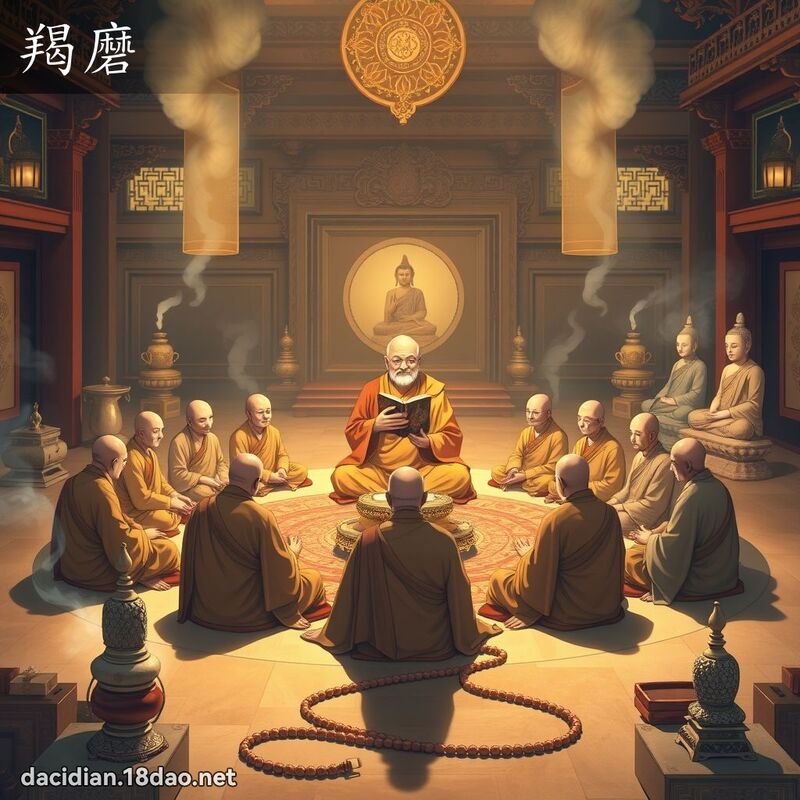 羯磨 - 国语大辞典配图