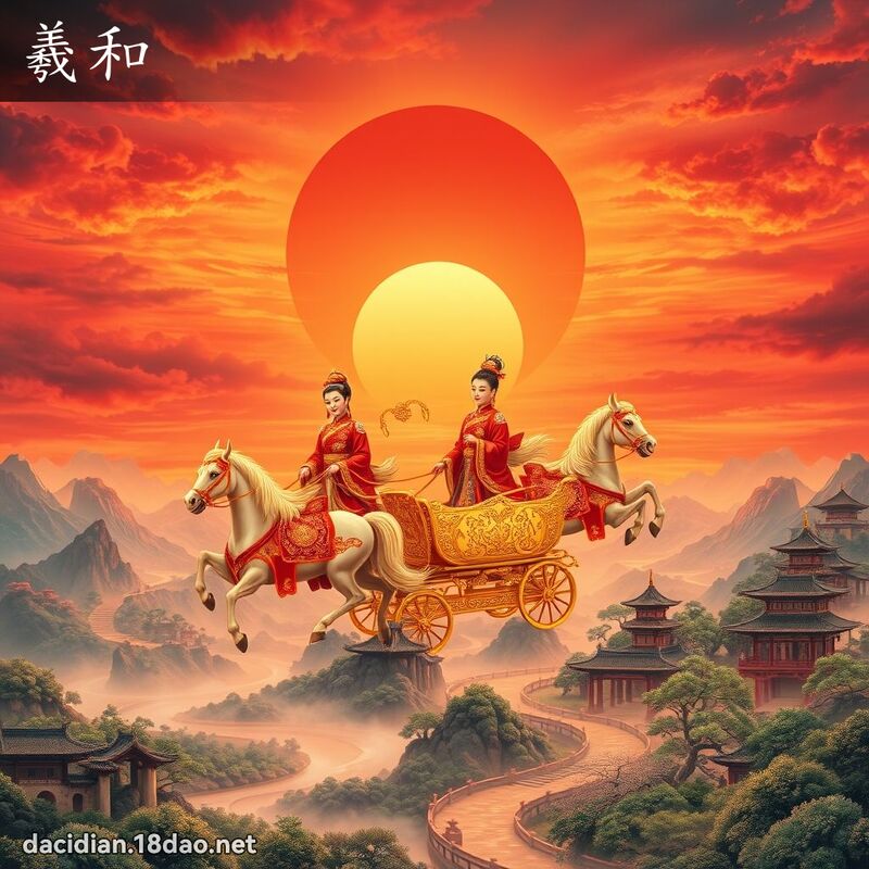 羲和 - 國語大辭典配圖
