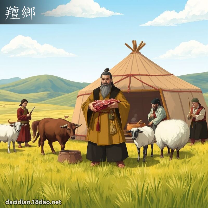 羶乡 - 国语大辞典配图