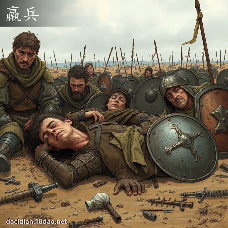 羸兵 - 國語大辭典配圖