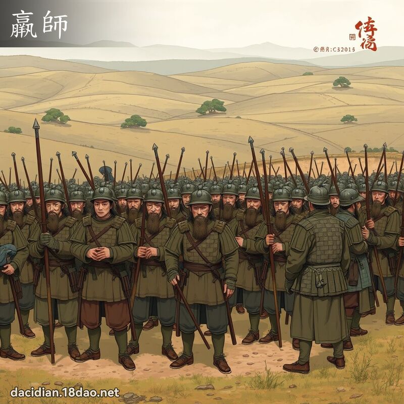 羸師 - 國語大辭典配圖