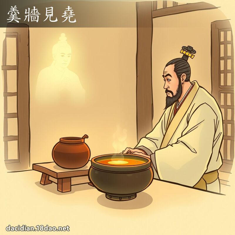 羹牆見堯 - 國語大辭典配圖