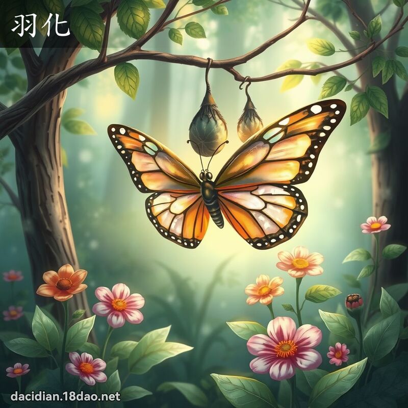 羽化 - 国语大辞典配图