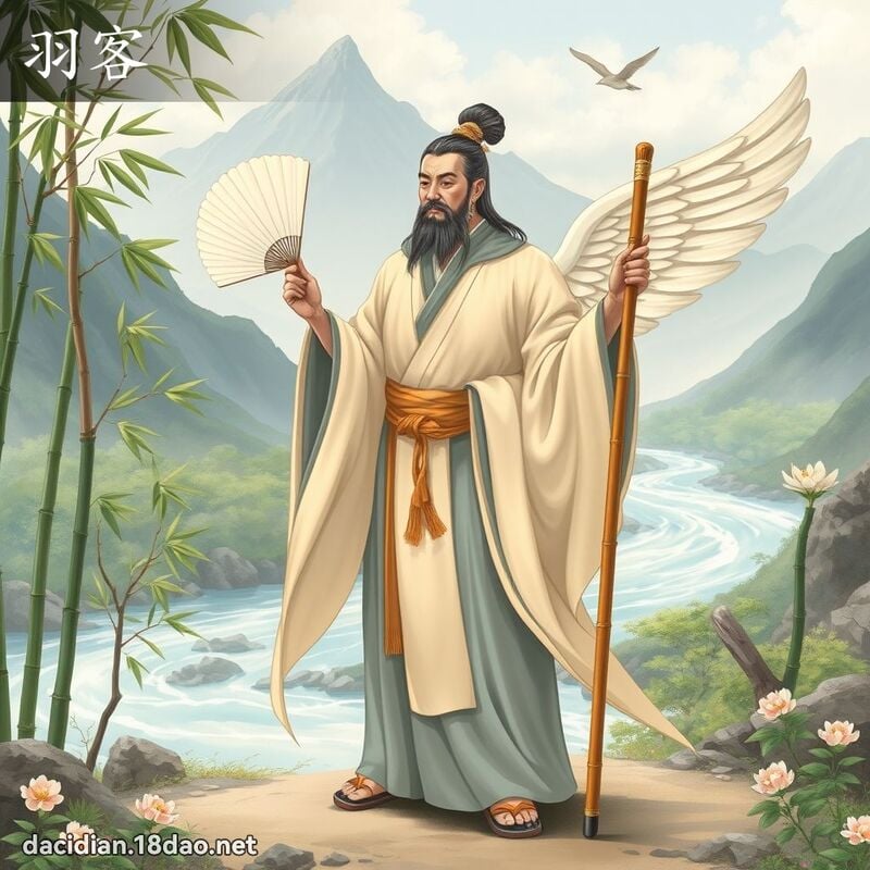 羽客 - 国语大辞典配图