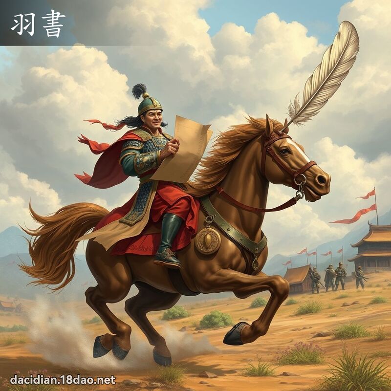 羽书 - 国语大辞典配图