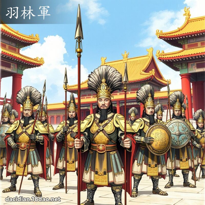 羽林军 - 国语大辞典配图