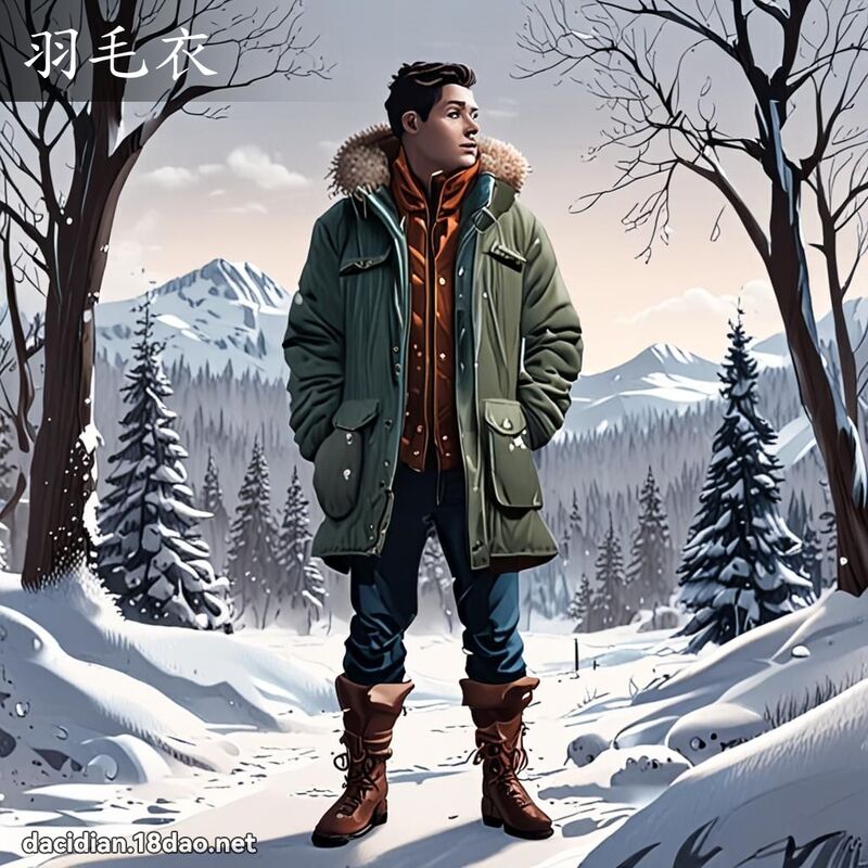 羽毛衣 - 國語大辭典配圖