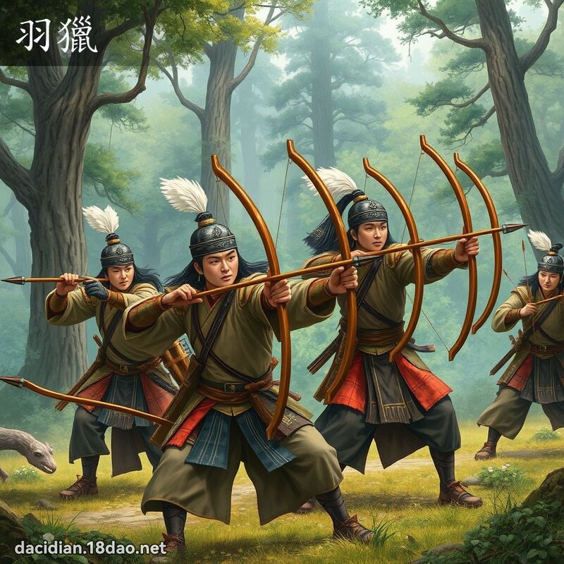 羽猎 - 国语大辞典配图