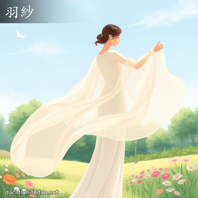 羽纱 - 国语大辞典配图