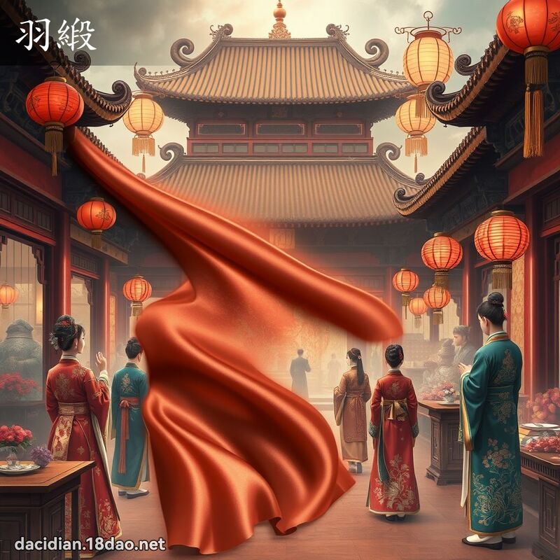 羽緞 - 國語大辭典配圖