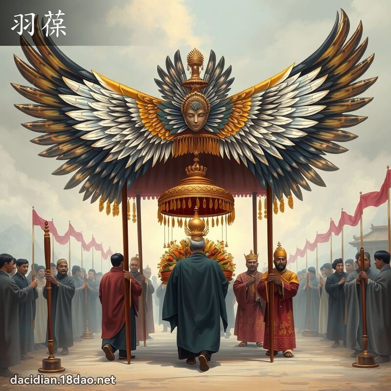 羽葆 - 国语大辞典配图