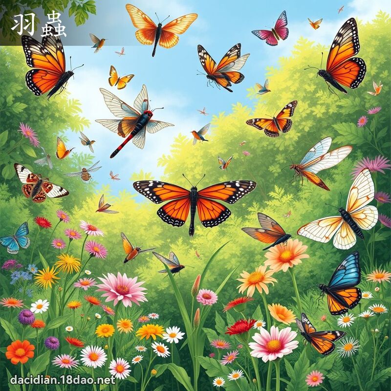 羽虫 - 国语大辞典配图