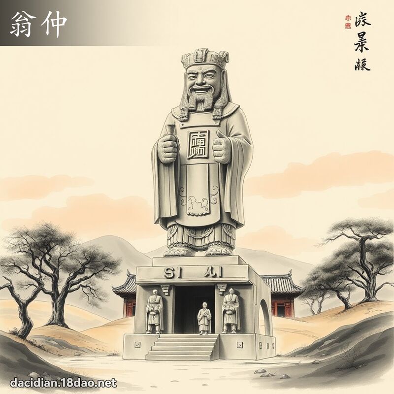 翁仲 - 国语大辞典配图
