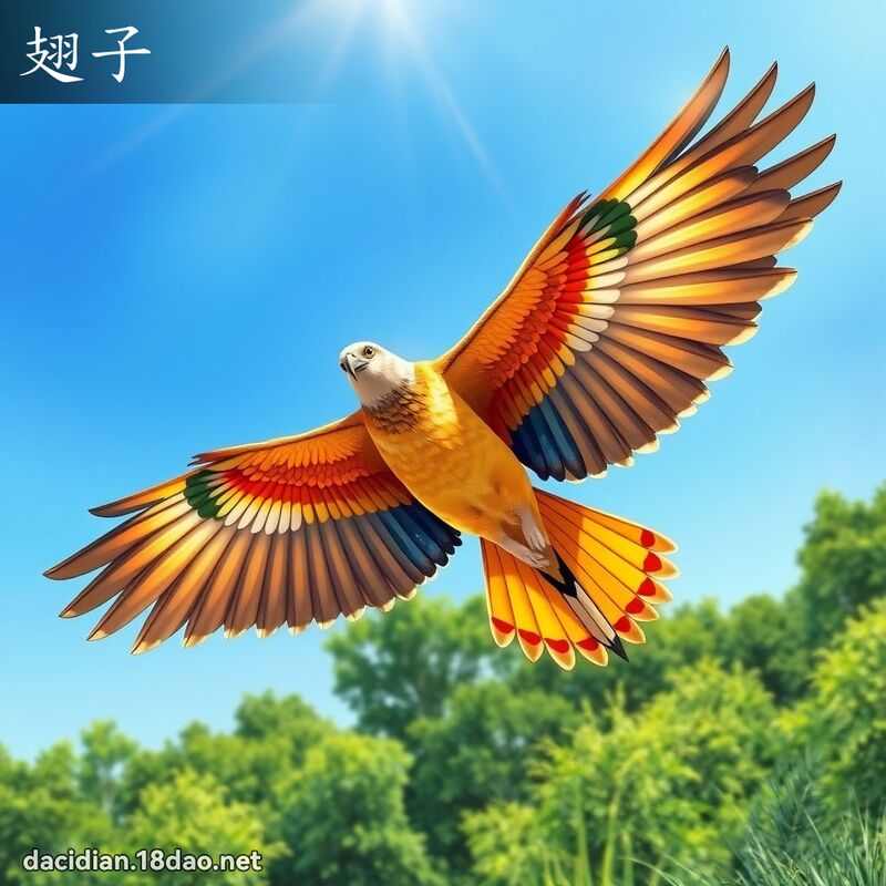 翅子 - 國語大辭典配圖