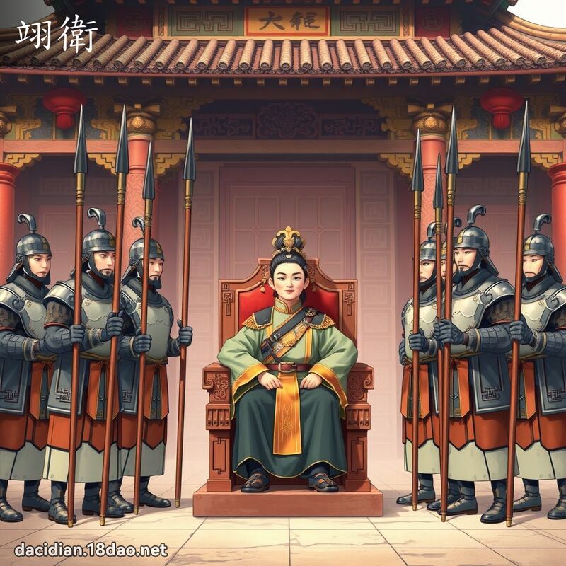 翊卫 - 国语大辞典配图