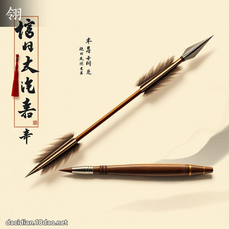 翎 - 國語大辭典配圖