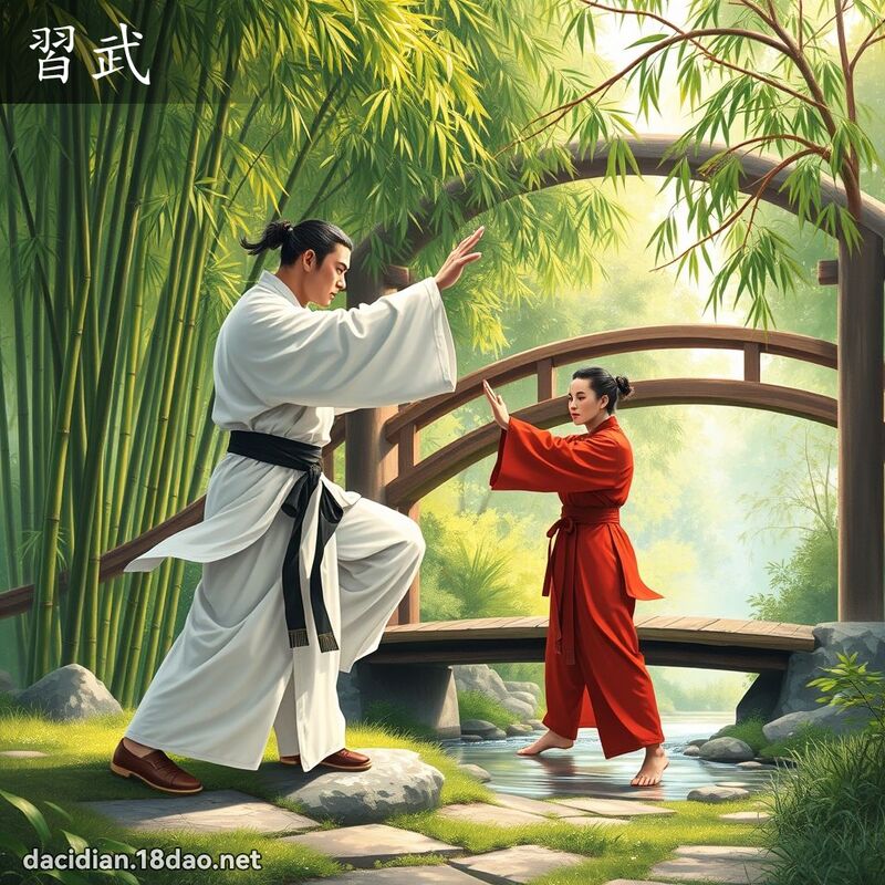 習武 - 國語大辭典配圖