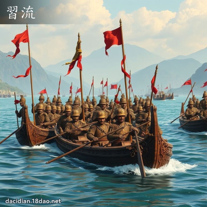 習流 - 國語大辭典配圖
