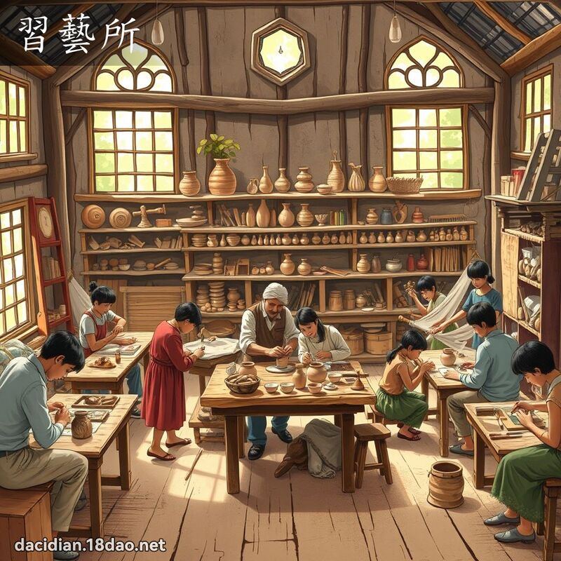 习艺所 - 国语大辞典配图
