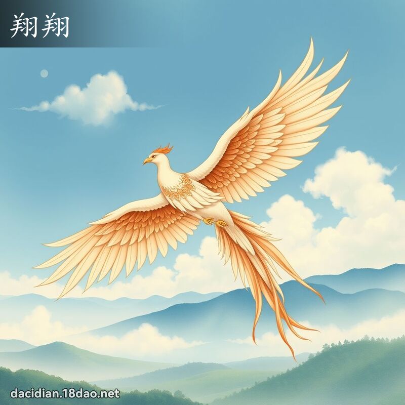 翔翔 - 國語大辭典配圖