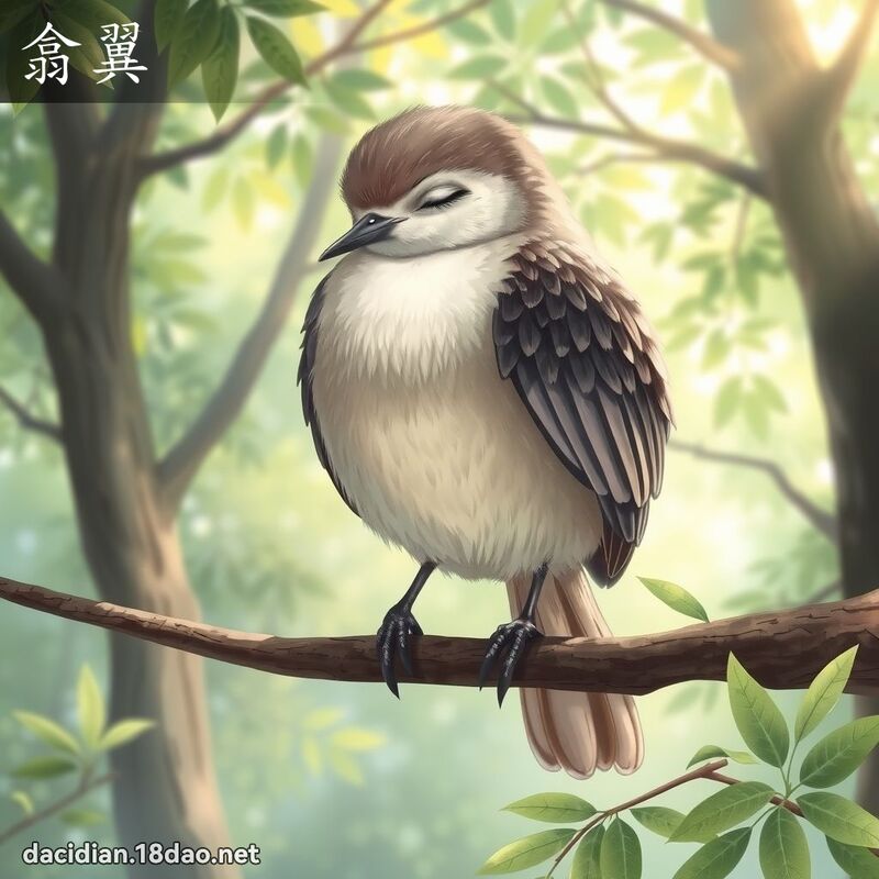 翕翼 - 國語大辭典配圖