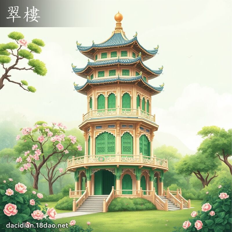 翠樓 - 國語大辭典配圖